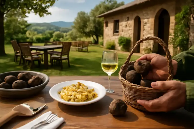 Dove mangiare tartufo fresco in Umbria: la guida agli agriturismi con raccolta e menù dedicato