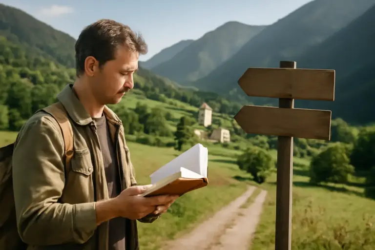 Quali sono gli itinerari letterari nella valle? I luoghi raccontati da autori famosi che puoi scoprire dal vivo