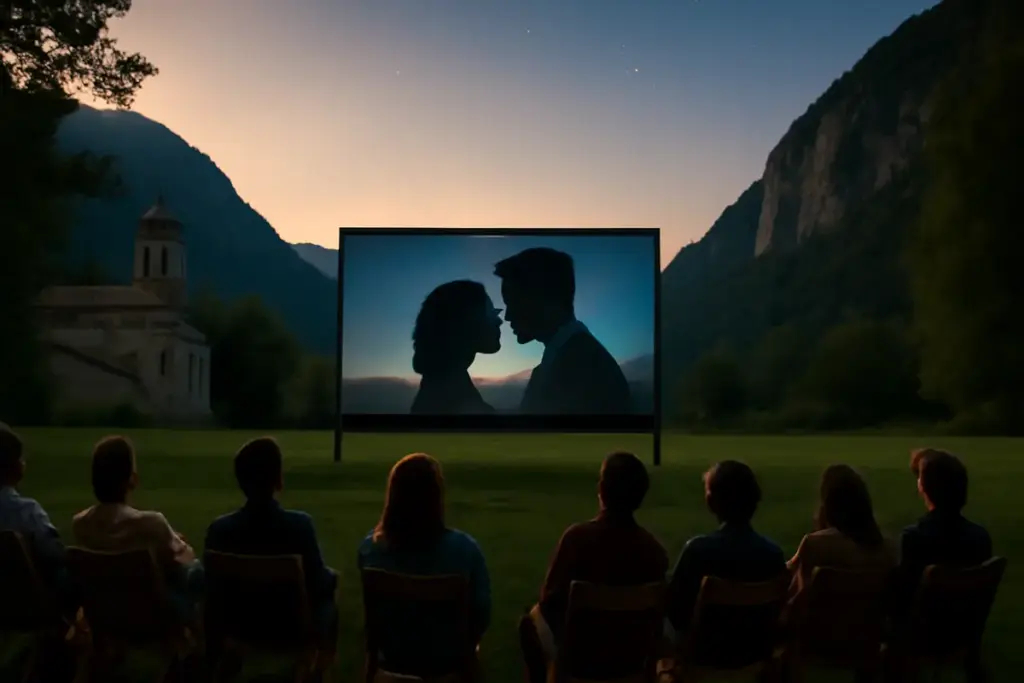 Cinema sotto le stelle nella valle: i luoghi inaspettati dove vedere un film all’aperto tra natura e cultura
