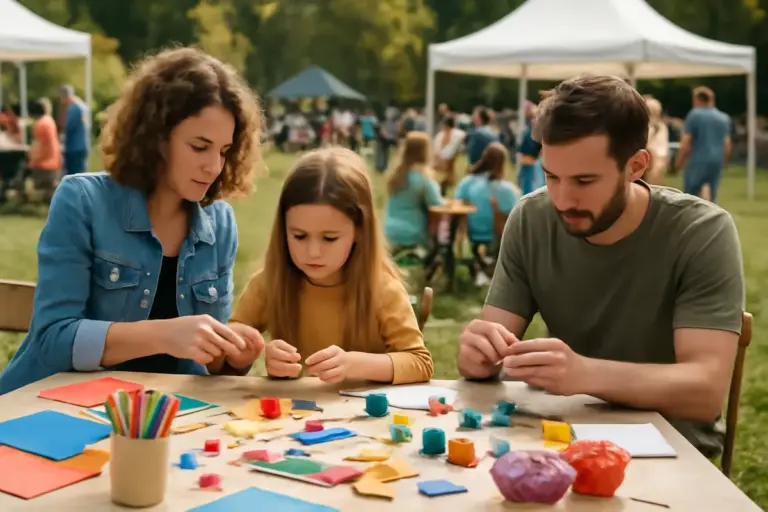 Laboratori creativi durante gli eventi della valle: attività manuali per adulti e bambini che stimolano la fantasia