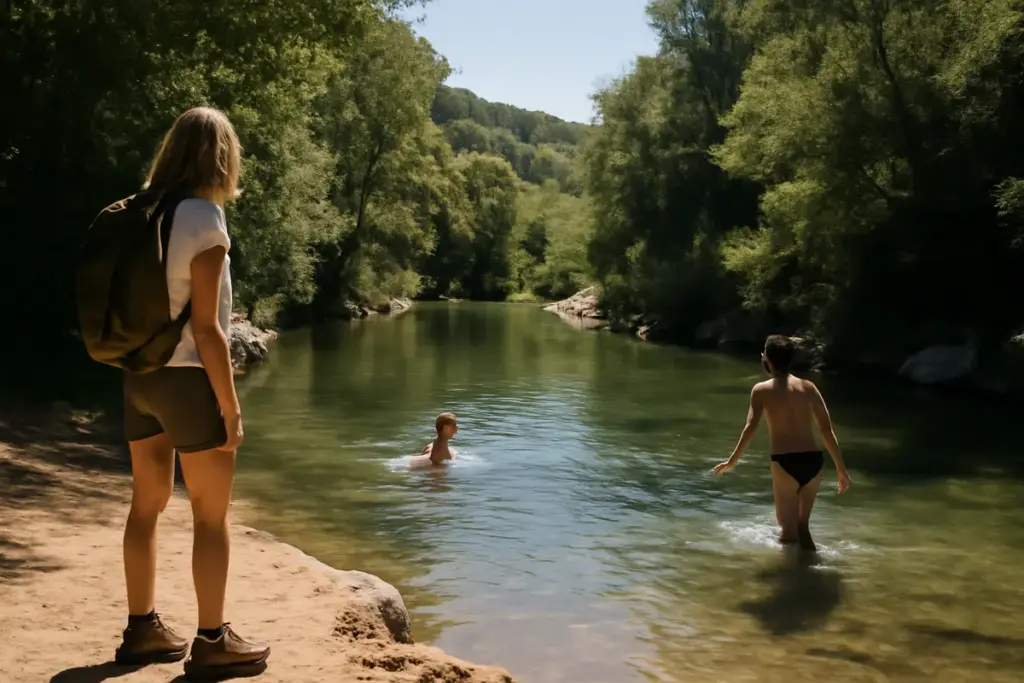 Passeggiate fluviali sul Carpina: i punti dove è possibile fare il bagno in sicurezza naturale