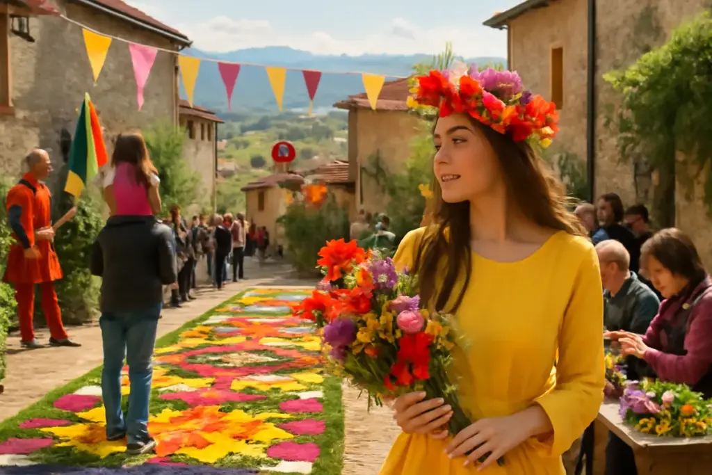 Feste di primavera nei borghi umbri: colori, tradizioni e attività poco conosciute per vivere la rinascita della valle