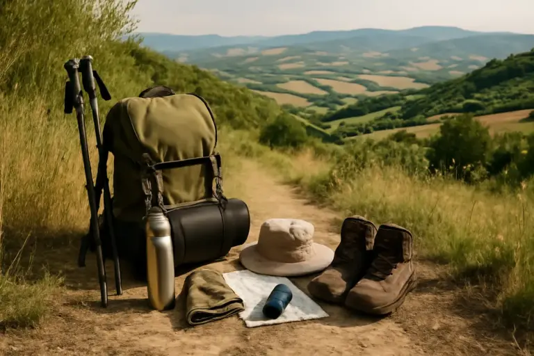 Cosa portare durante un trekking sulle colline umbre? I consigli pratici per non commettere errori frequenti