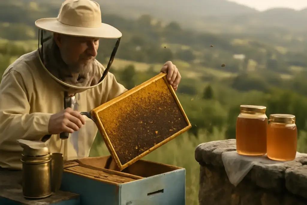 Come si produce il miele artigianale in Umbria? Il segreto degli apicoltori locali svelato passo dopo passo